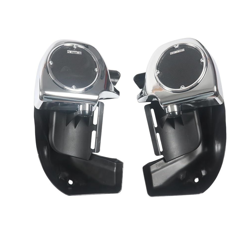  Black Lower Vented Leg Fairings for H-D Touring Models 1983-2013
| 6.5" Vented Speaker Grills for H-D FLHTCU Motorcycle