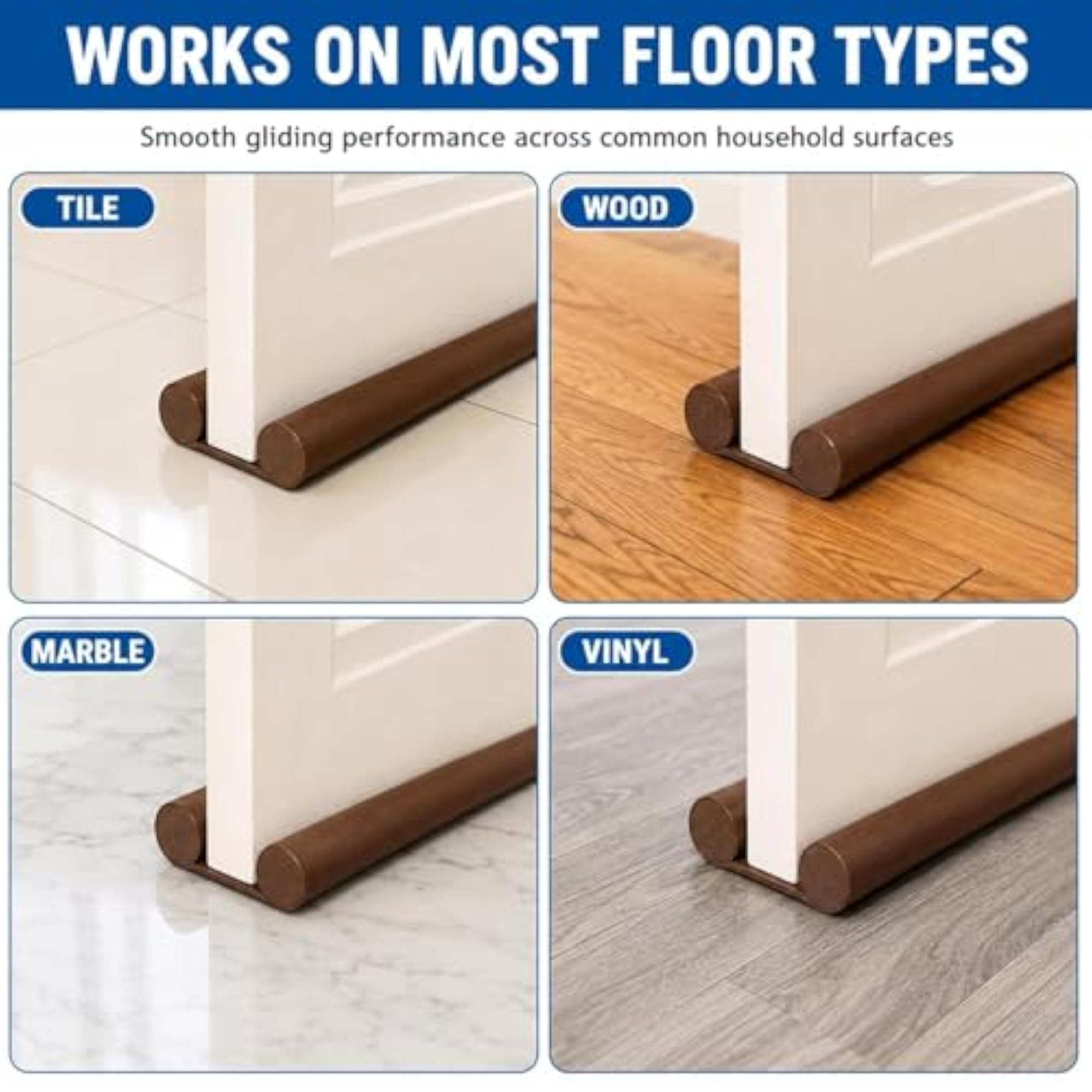 Koilakh Devi Twin Door Draft Stopper