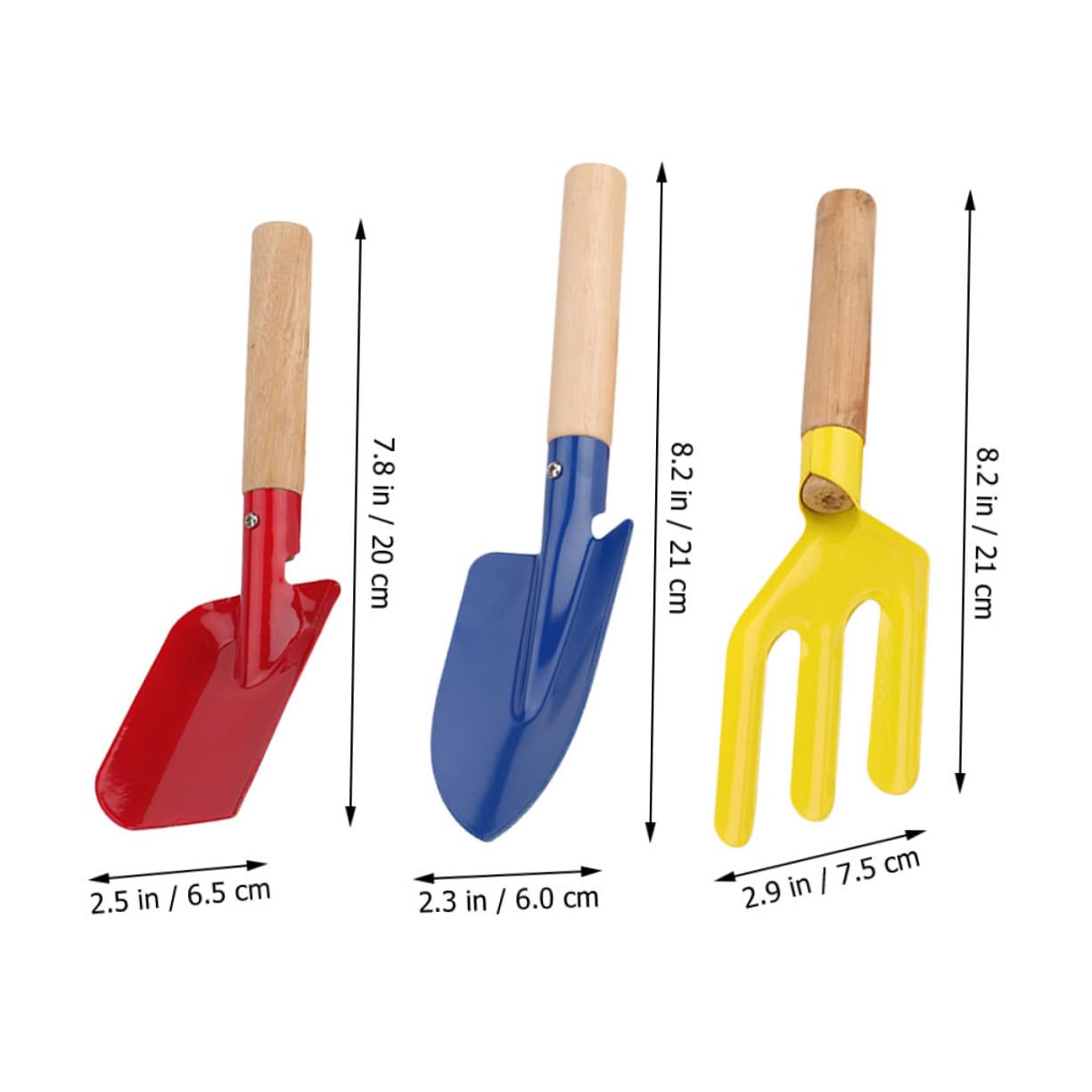 KOMBIUDA Tools Kit Trowel Spade Hand Trowel for Weeding Planting and Cultivating Soil