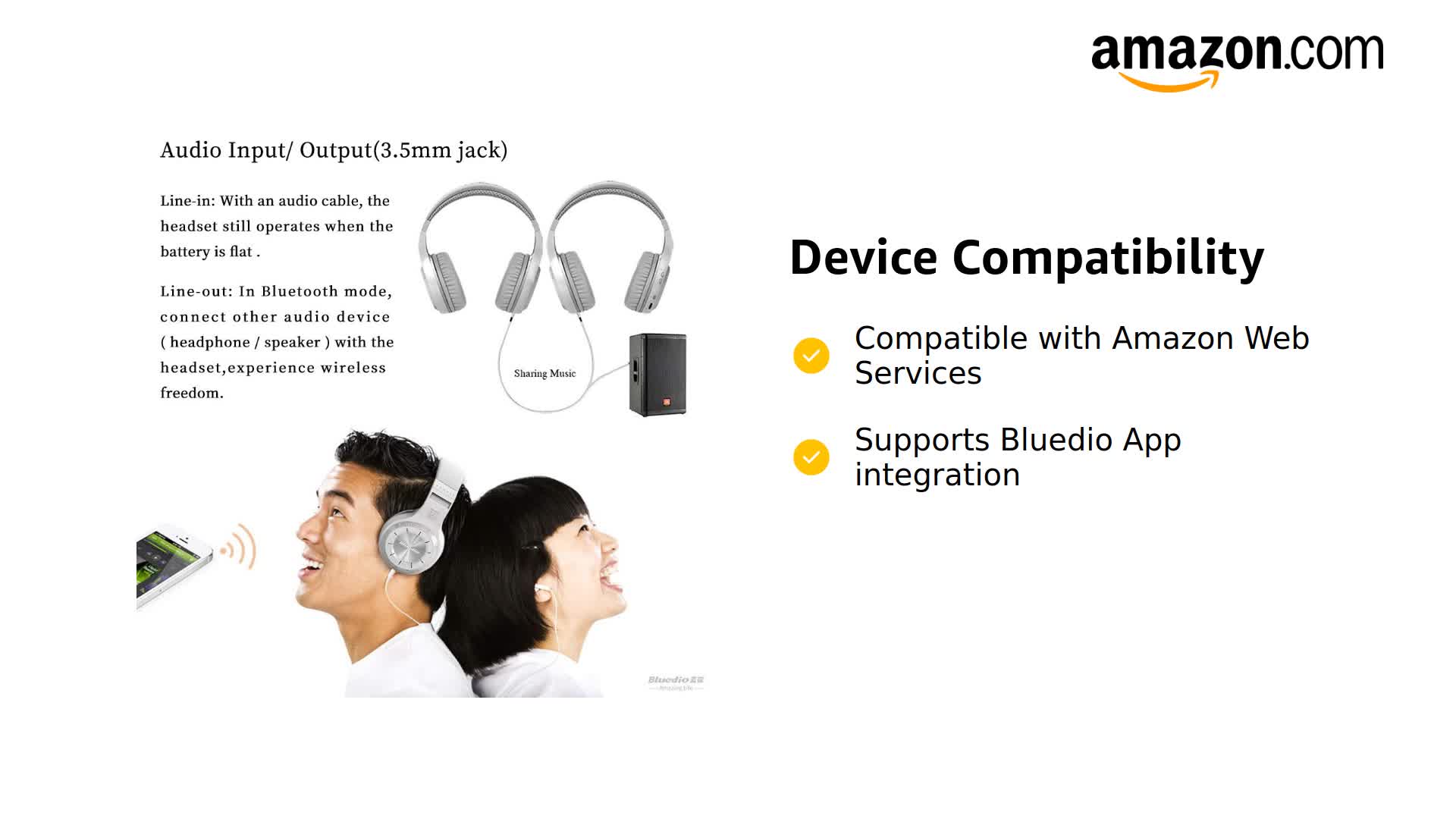 Amazon.com: Bluedio HT Turbine Wireless Bluetooth 5.0 Stereo
