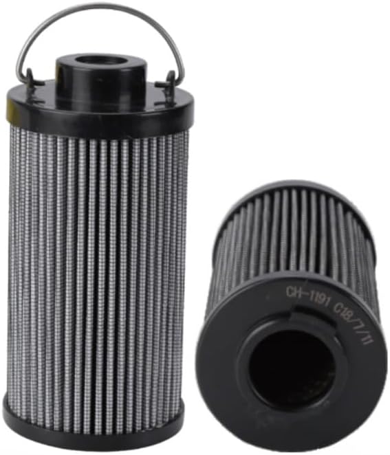 Hydraulic Return Filter CH1191 - Compatible with EC JH60 Excavator, 150/132 * 73 * 33mm with Relief Valve & Handle
