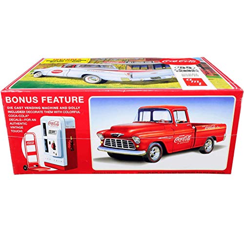 AMT - 1955 Chevy Cameo Pickup (Coca-Cola) (AMT1094/12) - Thumbnail 2