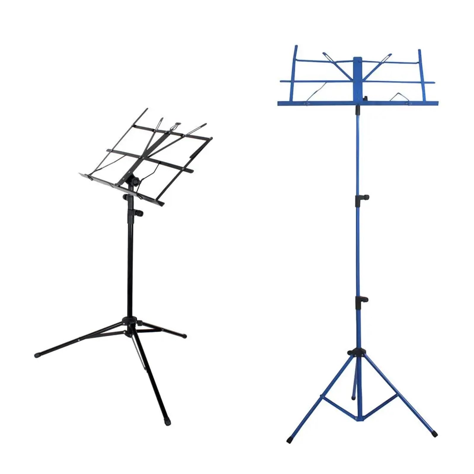 Atril musica partituras Atril for partituras plegable profesional de alta resistencia con soporte clip(Black)