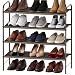 Simple Houseware 4-Tier Shoe Rack Storage Organizer, Bronze