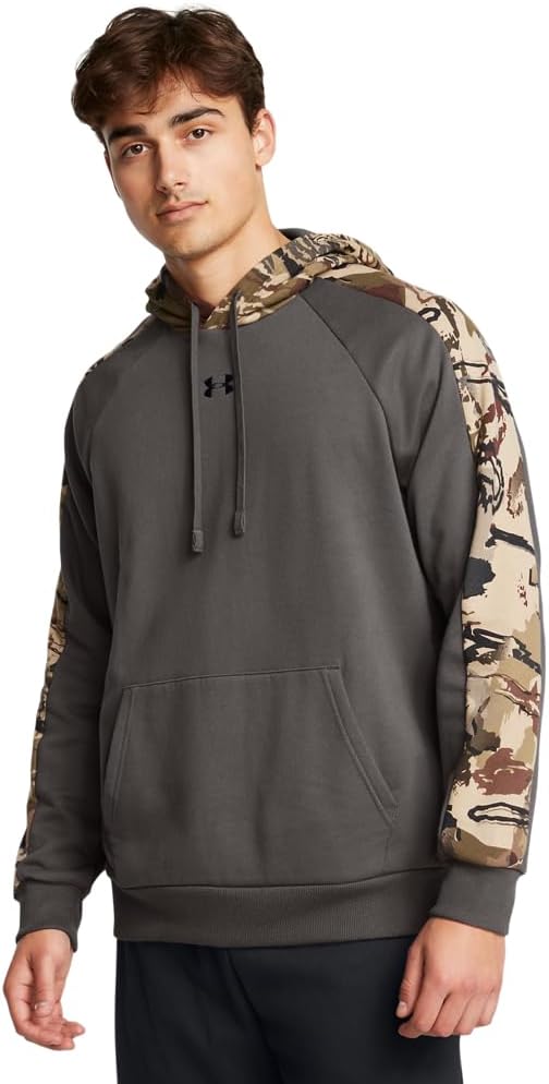 Under Armour Men’s Rival Fleece Camo Blocked Hoodie | Ultra-Soft Cotton Blend Hoodies for Men with Kangaroo Pocket Under Armour Men’s Rival Fleece Camo Blocked Hoodie | Ultra-Soft Cotton Blend Hoodies for Men with Kangaroo Pocket