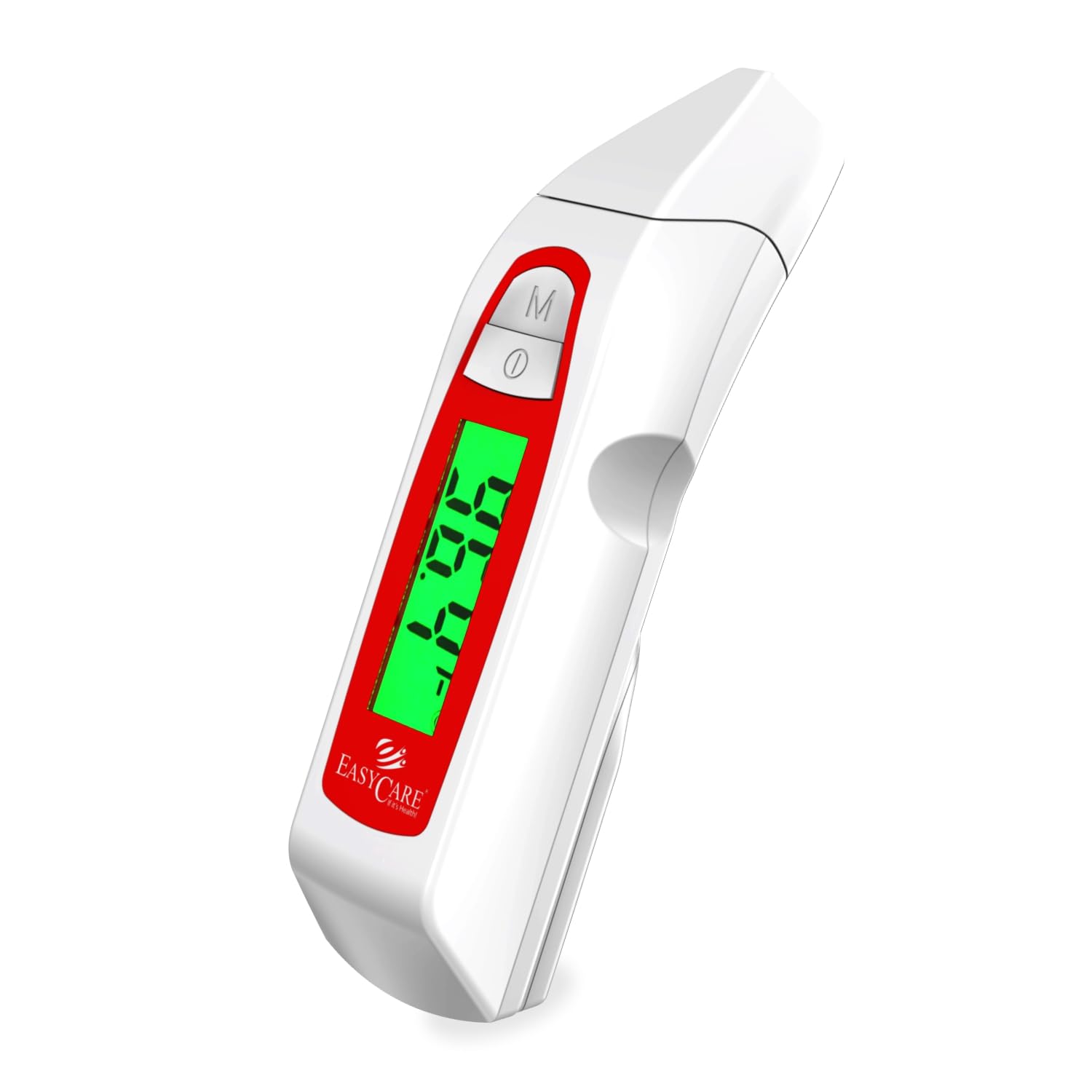 EASYCARE Infrared Forehead & Ear Thermometer for Adults, Kids & Babies | Non-Contact Digital Thermometer with Object Mode | Instant 1-Second Reading | Fever Alarm | LCD Display | Memory Recall | White-picture-14
