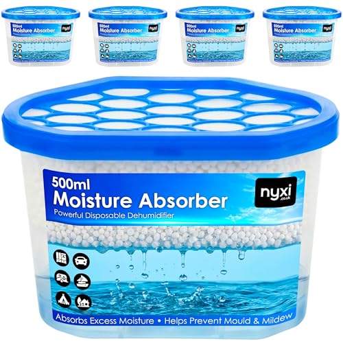 Nyxi Dehumidifier Set of 12 X Interior 500 ml Each Unit - Ideal...