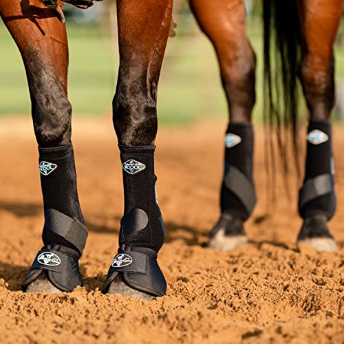 Image of Professional's Choice 2XCOOL Sports Medicine Horse Boots | Protective & Breathable Design for Ultimate Comfort & Durability in Active Horses | Value 4 Pack