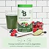 Bloom Nutrition Super Greens Powder Smoothie & Juice Mix - Probiotics for Digestive Health & Bloating Relief for Women, Digestive Enzymes with Superfoods Spirulina & Chlorella for Gut Health (Berry)