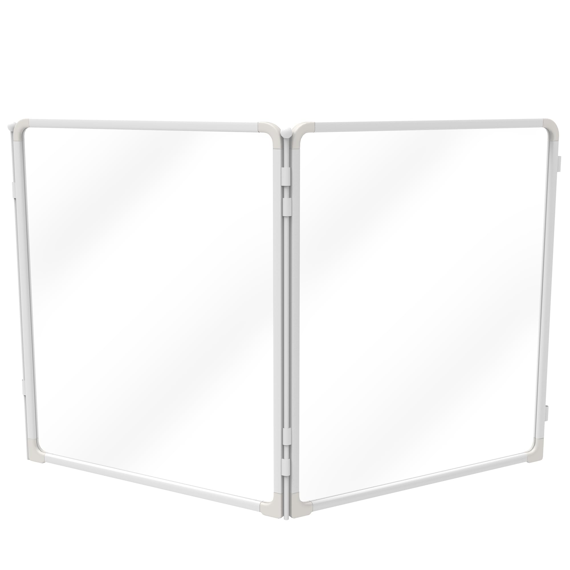 FXW AuraSpace Pro Clear Acrylic Indoor Dog Playpen, 32" H, 2 Panels