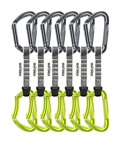 EDELRID Expressset Pure Set Sixpack, 10 cm, Slate-Oasis (627)