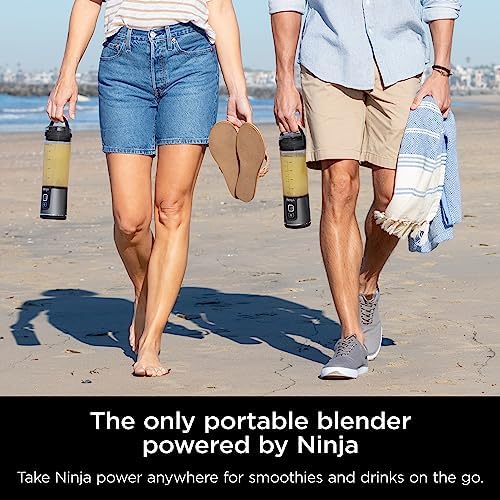 Ninja Blast Portable Blender, Cordless, 18oz. Vessel, Personal Blender for Shakes & Smoothies, BPA Free, Leakproof Lid, USB-C Rechargeable, Black, BC151BKC (Canadian Version) - 2