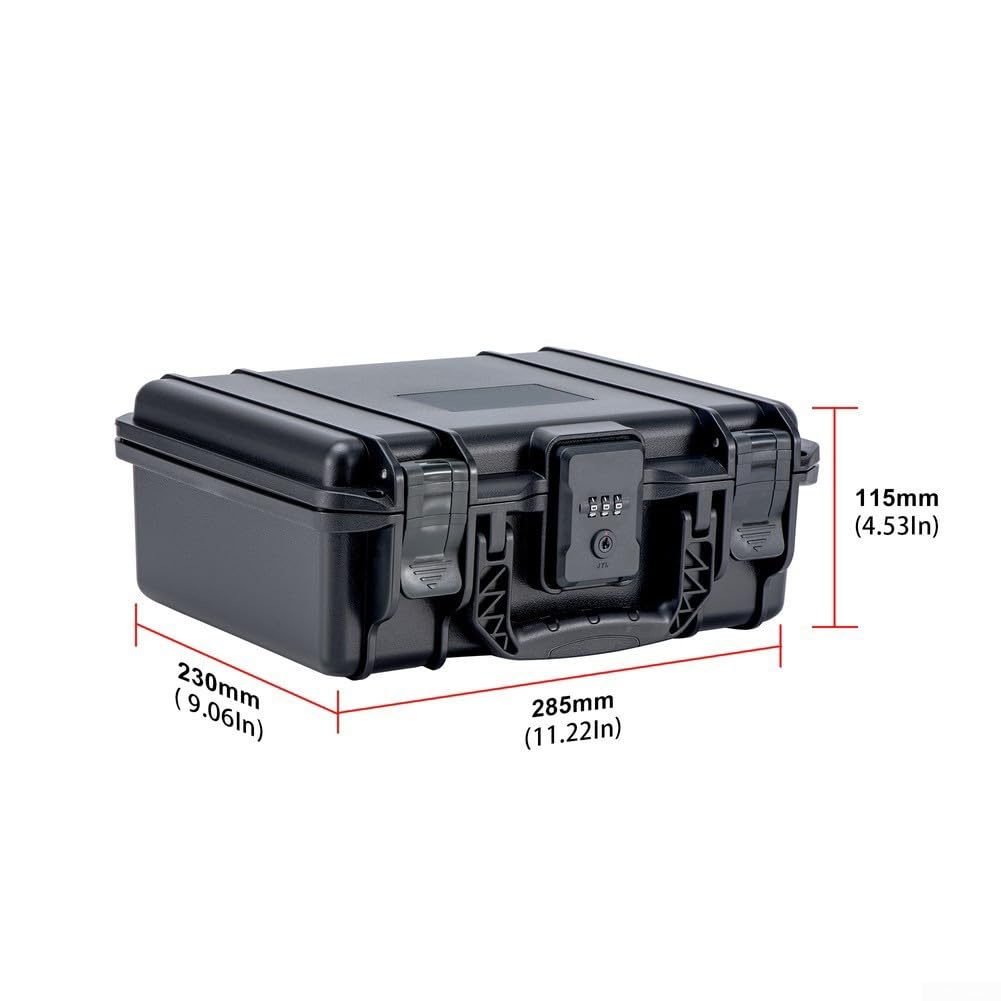 Custodia rigida impermeabile per dji Pocket 4 Pro, scatola da viaggio antiurto in ABS con grado di protezione IPX6