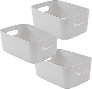 SA Products Set of 3 Storage Box | Grey Stora...,