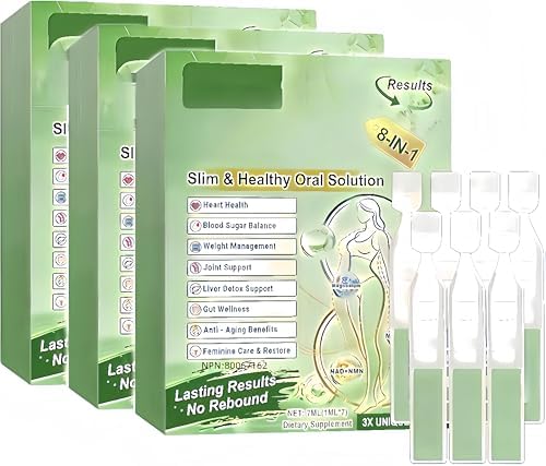 8 in 1 Solution Oral Liquid Drops,GLP-1 Advanced（3Box)