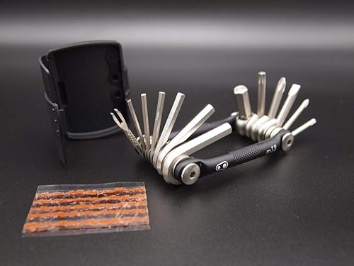 Miniatura 2 de Crankbrothers Multi Tool M 13 Bike Tool MTB Multi-Tool Black Midnight Edition - 13 herramientas de bicicleta (herramienta 13 en 1), ergonómicas y