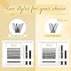 QUEWEL 144 Pcs DIY Wimpern-Extensions, Lash-Extension mit langanhaltenden Cluster-Lashes Bond und Seal, natürliche Lash-Cluster für Anfänger zu Hause (QU-RR-DH-01)