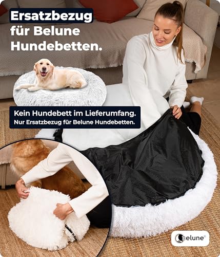 Belune Waschbarer Ersatzbezug (Dunkelgrau, 80cm)