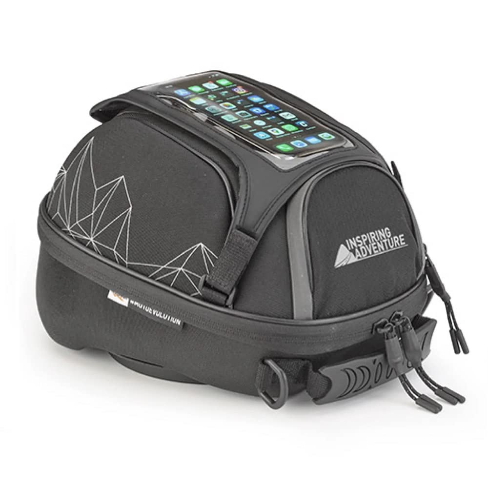 Kappa Mochila de depósito Racer Tanklock de 5 litros.