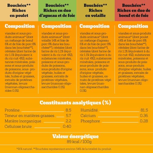 Pedigree Junior Sélection Mixte Sachets fraîcheur en gelée – Nourriture pour chien junior – 4 saveurs différentes – 48 sachets de 100 g – Image 5