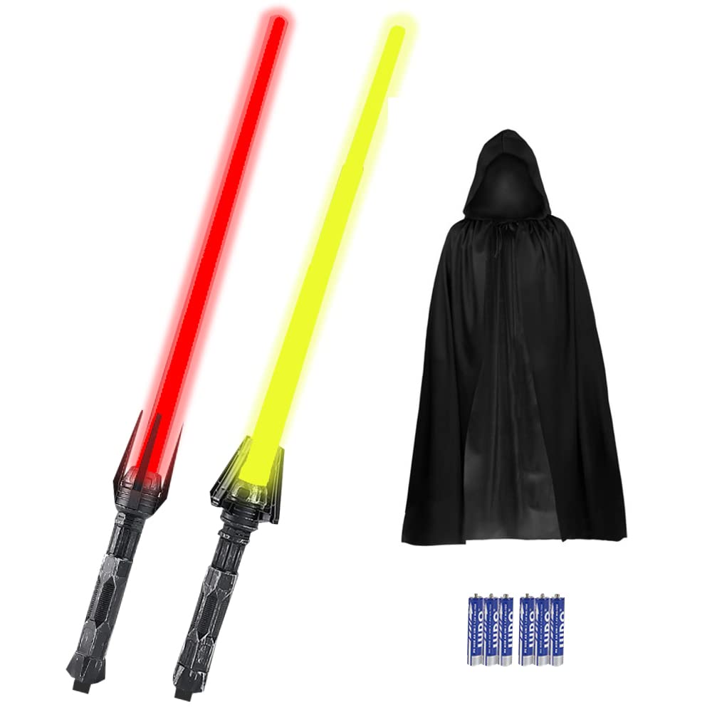 Buy CJBIN 2in1 Lightsaber, 7 Colors Light Sabers with Sound