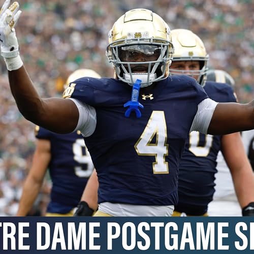 Notre Dame vs Purdue Instant Reaction Postgame Show Podcast Por arte de portada