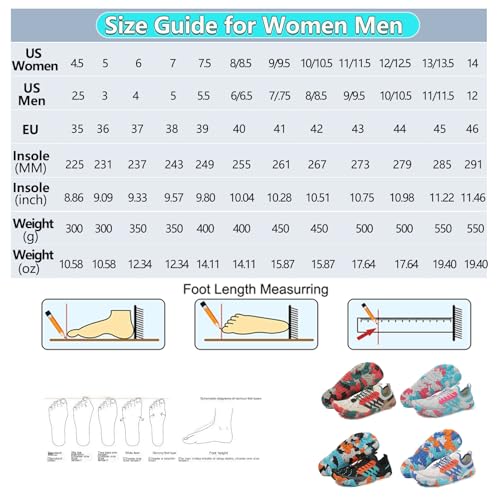 Image of Beach Water Shoes for Women Men Quick Dry Non-Slip Wide Toe Hike Barefoot Footwear for Beach Pool Aqua Swim Surf Walk