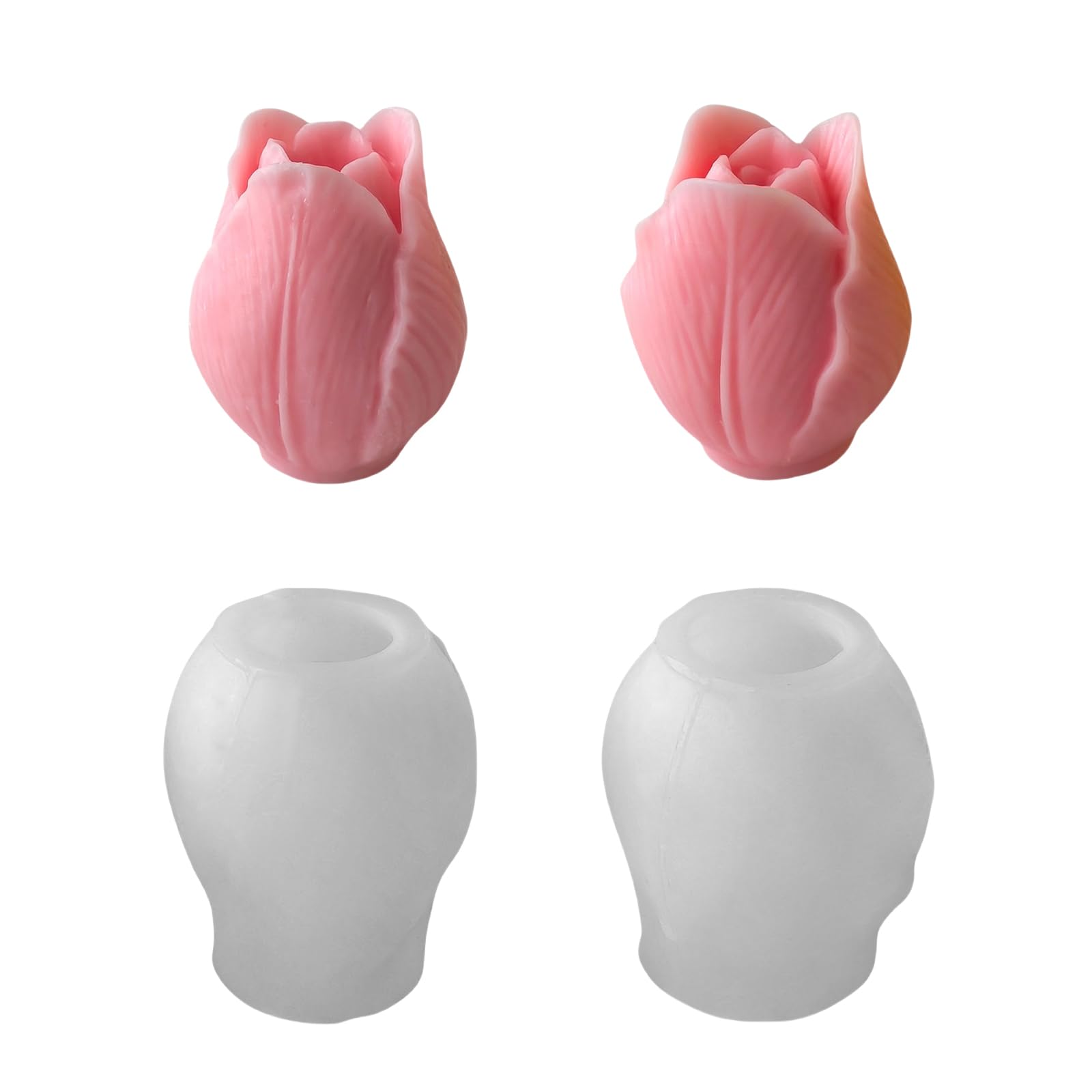HZBB 3D Flower Silicone Scened Molds Ornament Plasters Casting Epoxy Resin Soap Castings Scened