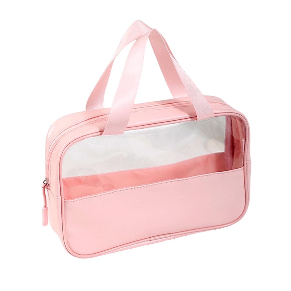 FAVORTALK Hanging Toiletry Bag Red Travel Bag for Toiletries Large Wine Wash Bag Waterproof Cosmetic Organizer for Men Women Zippered Shower Bathroom Bags 9.8x3.9x6.7 Inch - XSB12106 — view 15