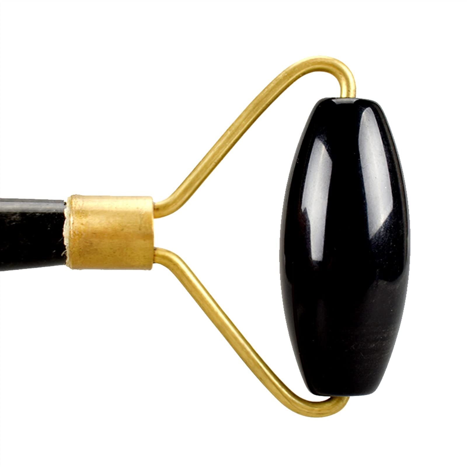 MOBYAT Rodillo de Masaje Crystal Jade Stone Cellulite Wrinkle Roller Cool Beauty Tool for el Cuidado de la Piel 1 Uds.