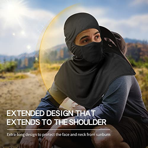 Image of Balaclava - Summer Sun Protection Motorcycle Fishing Sun mask Breathable Windproof Long Face Mask for Men Women