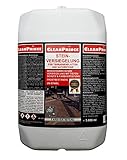 5 Liter CleanPrince Steinversiegelung für Terrassenplatten und Natursteine Steinsiegel Marmor Granit Naturstein Siegeln Versiegeln Schützen Natursteine Kunststeine Sandstein Kalkstein Terrazzo Kalkstein Schiefer Beton Betonwerkstein