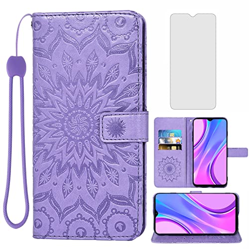 Étui Xiaomi Redmi 9 anti-rayure avec verre trempé face et dos