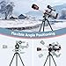 ToyerBee Kids Telescope, Space Toys with 3 Eyepieces & Compass, Portable Science Kits for Kids as Astronomy Gifts, Great Educational Telescope and Stem Toys to See Moon, Buildings and Animals