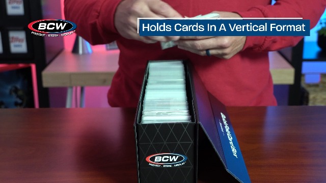 Amazon.com: BCW QuickFold Card Storage Box for Sleeved Cards – 3