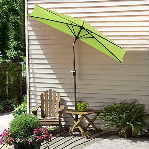 Yescom 10ft Outdoor Patio Half Umbrella Buy Online In Sri Lanka At Desertcart