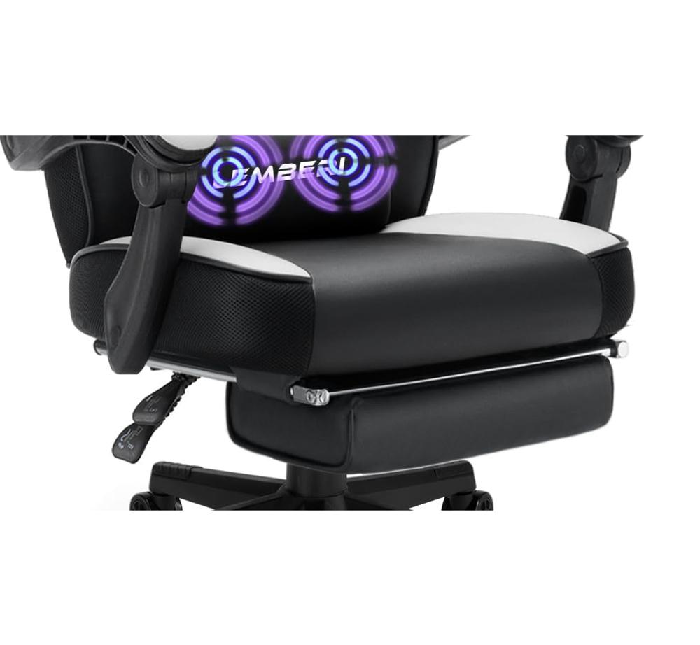 Amazon.com: LEMBERI Big and Tall Gaming Chair 400lb Capacity