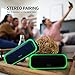 immagine 1DOSS SoundBox Pro Cassa Bluetooth Altoparlante 20W Senza Fili, Speaker Portatile, Cassa Wireless Bluetooth 4.2 con TWS，LED Colorato，Tempo di Riproduzione di 12 Ore, Nero