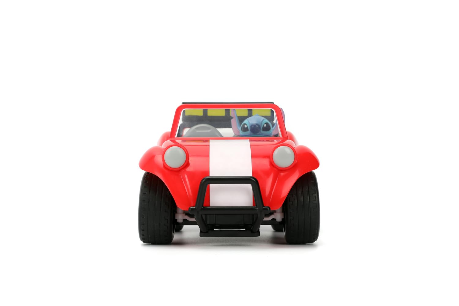 Jada 9336369314R00 Disney Stitch Samochód zdalnie sterowany Buggy w skali 1:24 (ok 19 cm);funkcja turbo