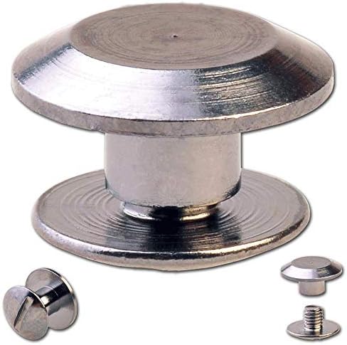 Hoppe & Masztalerz Lot De 3 Rivets à Vis Celtic Concho - Rivets Décoratifs - Rivets à Visser - Spirale Celtique N° 1