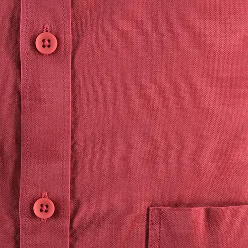 Image of 7-DAYS Men's 100% Cotton Full Sleeve Shirt for Men | Premium Plain Shirt | Tailored Fit (Between Slim & Regular) | Stylish Office & Casual Wear | with Pocket