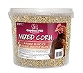 Copdock Mill Mixed Corn Poultry Feed 3.5kg / 5 Litre Tub – Poultry Food for Chickens and Adult and Laying Poultry, Ducks, Geese, Bantams – 100% Natural