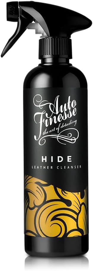 Auto Finesse Hide Leather Cleaner - Effective Cleaner for All Leather Types | Gently Removes Dirt & Stains | UK Formulation