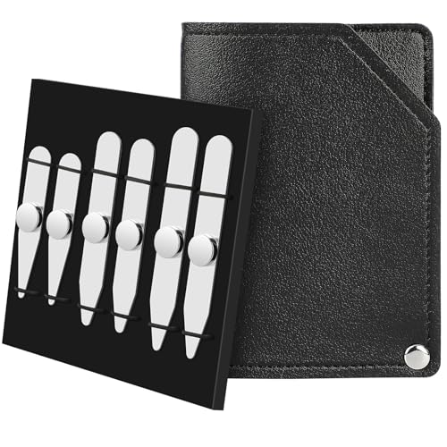 AOLVO kragenstäbchen metall, Edelstahl hemdhalter herren mit 3X stärkere...