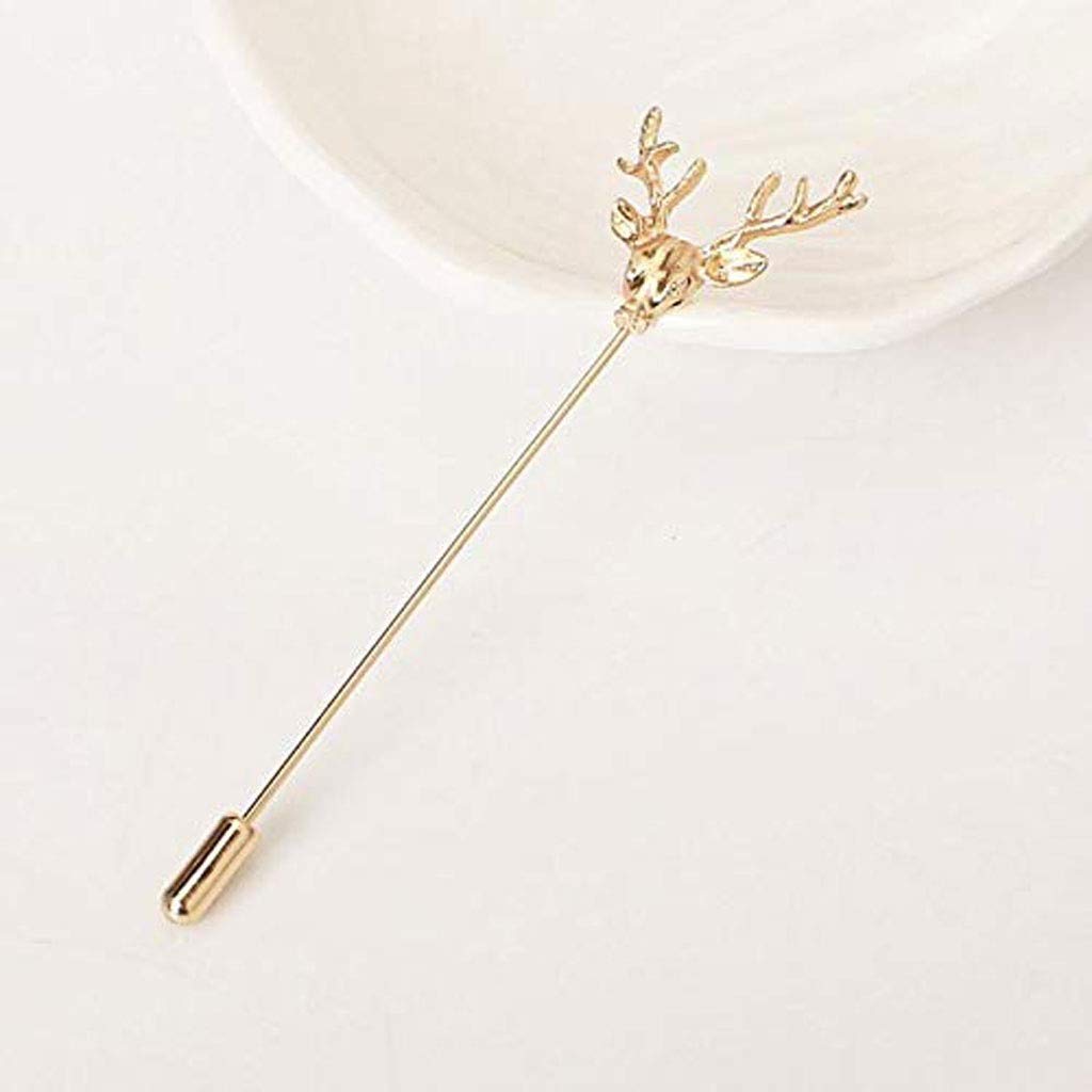 Broche Broche de asta, Broche de Cristal con Diamantes de imitación, joyería para Vestido, Bufanda, Chal, Clip Dorado