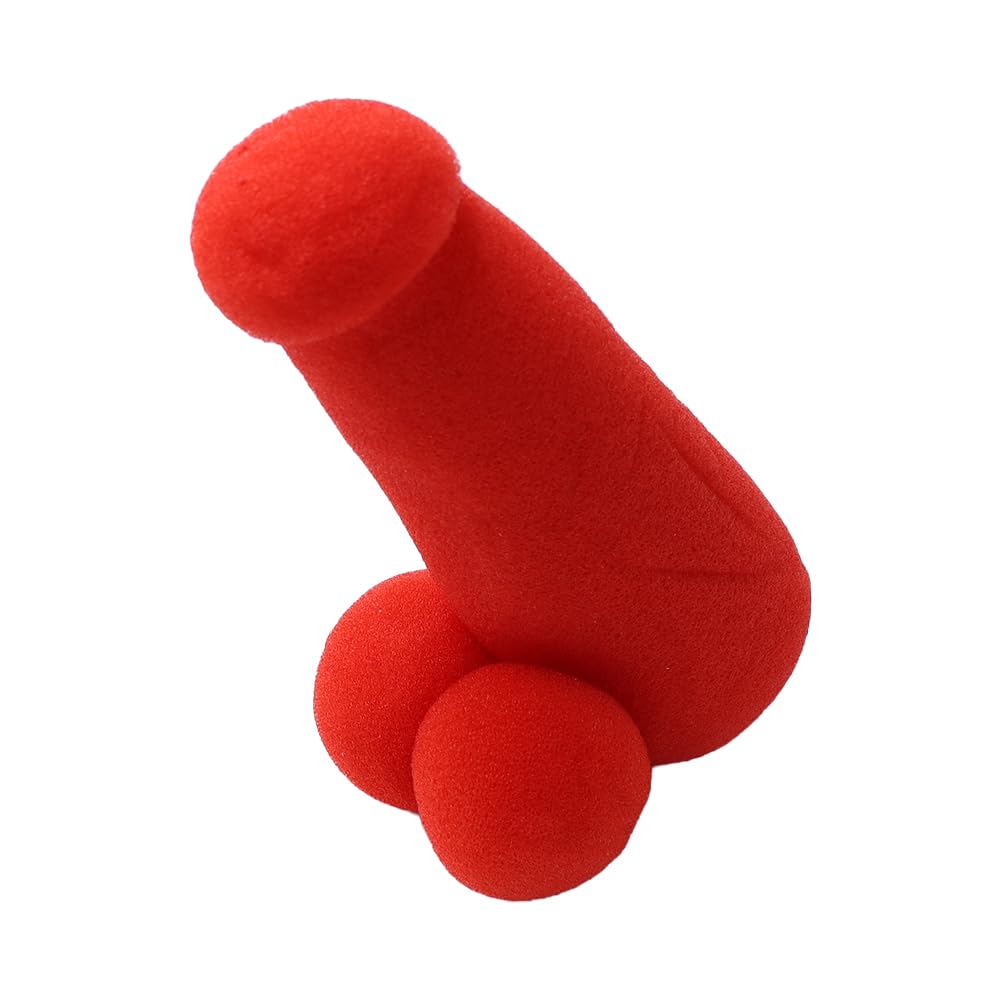 Hsthe Sea 1 Set Small Sponge Brother Magic Tricks,4 Pcs Red Sponge Balls Funny Gadgets Street Stage Close up Magic Tricks Magician - Image 4