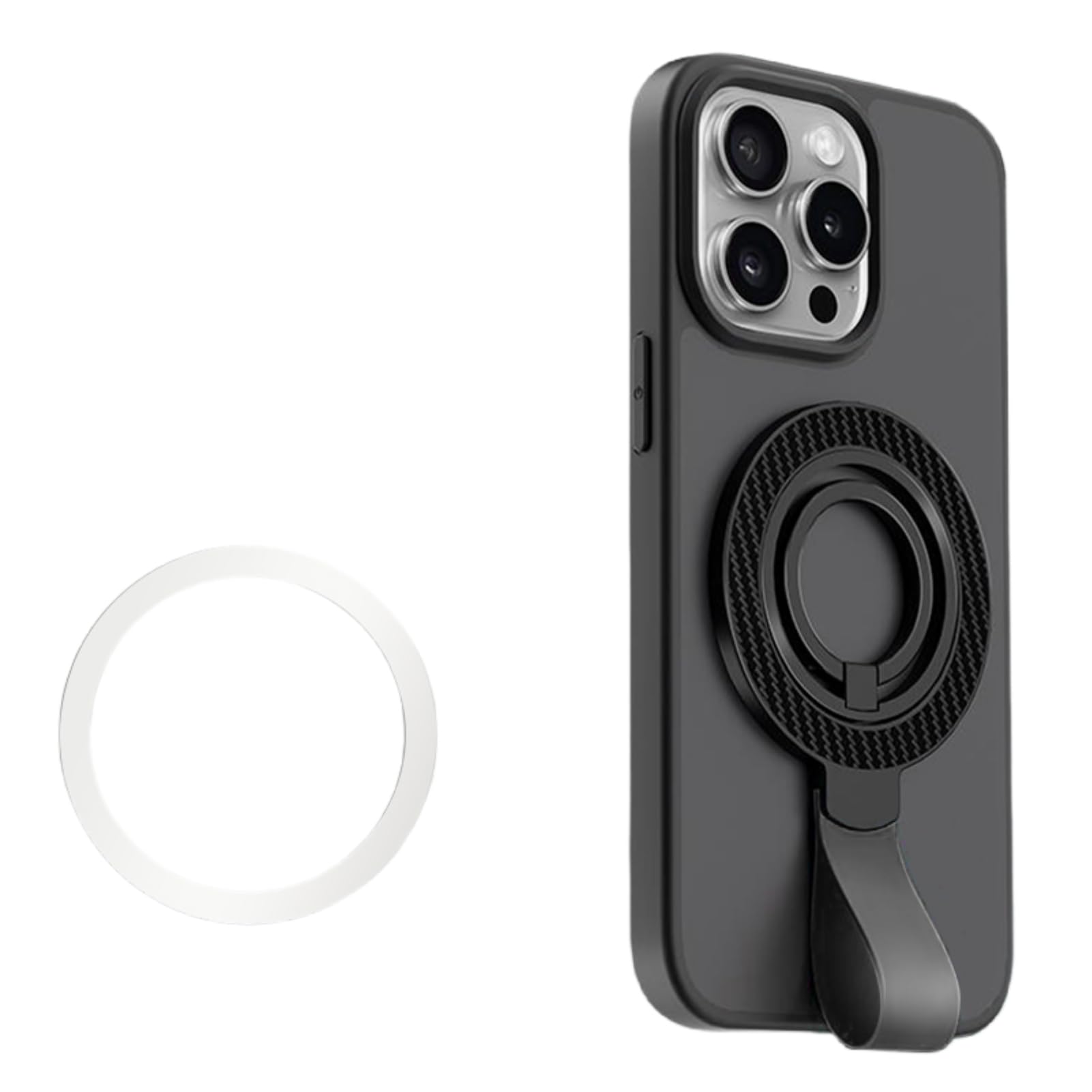 Amazon | 【超強磁力｜両面マグネット式】 スマホリング