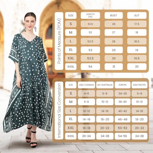 Image of Miss Lavish London Short Caftan Beach Dress, Plus Size African Kaftan, Womens Resort Wear