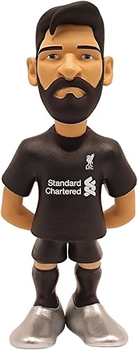 Vista 21 de MINIX COLLECTIBLE FIGURINES Mohamed Salah, oficial de Liverpool, figura deportiva coleccionable de 4.7 in, regalo único de fútbol para todas