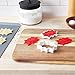 Tovolo Comic Burst, Templates Reverse, Dishwasher Safe, Set of 6 Cookie Stamps with Cutter, Red